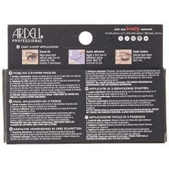 Ardell Faux Mink #814 Black Eyelashes (Pack Of 3)