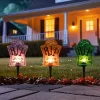 Northlight Lighted R.I.P Tombstone Halloween Outdoor Pathway Markers - 18" - Set Of 3