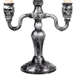 Northlight Antique-Style Skull Trio Flickering Halloween Candelabra - 13.75" - Amber Lights -Halloween Costume Store GUEST 83acabaf 934d 4dbd be59 01ac6e718ecf