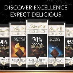 Lindt 4/6/12 Bars, Excellence Extra Creamy Milk Chocolate 3.5oz Full Size Candy Bar -Halloween Costume Store GUEST 8650da68 a235 4ef5 b4a8 560163753d11