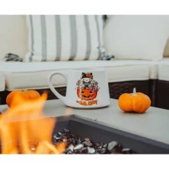 Silver Buffalo Sanrio Hello Kitty Pumpkin Candy Burglar Tapered Pottery Mug | Holds 14 Ounces -Halloween Costume Store GUEST 871616a6 913b 4f8b af0d 71aa72d2d396