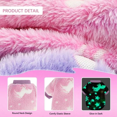 Paaaawaters Autumn Dog Jumpsuit Soft Velvet Puppy Sweater Reflective Breathable 2 Paaaawaters Autumn Dog Jumpsuit Soft Velvet Puppy Sweater Reflective Breathable - Image 2