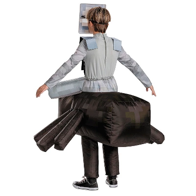 Disguise Minecraft Kids' Spider Jockey Halloween Deluxe Inflatable Costume - Gray - 4-6 3 Disguise Minecraft Kids' Spider Jockey Halloween Deluxe Inflatable Costume - Gray - 4-6 - Image 3