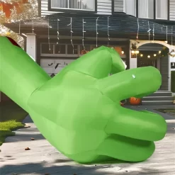 Joyfy 9 FT Long Halloween Inflatables Outdoor Decoration, Giant Zombie Arm Inflatable With Built-in LEDs For Halloween Yard Lawn Garden Decoration -Halloween Costume Store GUEST 891a50e7 f3a3 4658 9705 3e08c564b07d