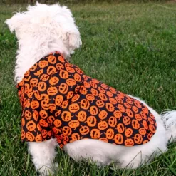 Doggie Design Halloween Jack-O-Lantern Camp Shirts