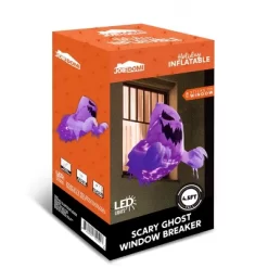 Joyfy 4.5 FT Tall Halloween Inflatable Outdoor Decoration, Inflatable Scary Ghost With Rotating LED For Halloween Window Yard Lawn Outdoor Decoration -Halloween Costume Store GUEST 8b513401 fc2d 48b1 8ec8 bcb44ab708de