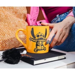 Silver Buffalo Disney Lilo & Stitch Skeleton Wax-Resist Ceramic Pottery Mug | 14 Ounces 11 Silver Buffalo Disney Lilo & Stitch Skeleton Wax-Resist Ceramic Pottery Mug | 14 Ounces -Halloween Costume Store GUEST 8c82c696 0a0b 4e2e 89be 47dec188a468