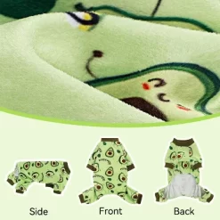 Dog Pajamas Soft Warm VELVET Jumpsuit Cute Animal And Fruit Pet Clothes 12 Dog Pajamas Soft Warm VELVET Jumpsuit Cute Animal And Fruit Pet Clothes -Halloween Costume Store GUEST 8d045dd0 f4fb 4706 a849 ded63e65c736
