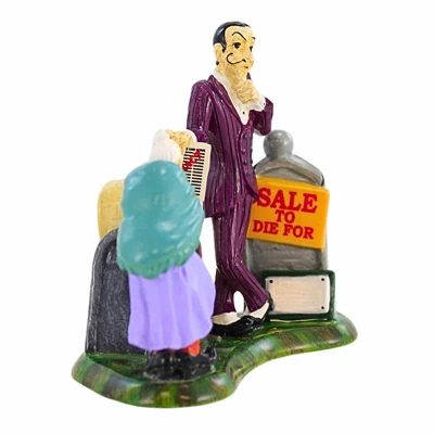 Department 56 Villages 3.25 In How About Our Lay-Away Plan? Halloween Figurine , Halloween Decor Halloween Snow Village (1PC) 2 Department 56 Villages 3.25 In How About Our Lay-Away Plan? Halloween Figurine , Halloween Decor Halloween Snow Village (1PC) - Image 2