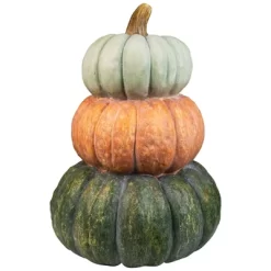 Northlight Tri-Color Pumpkin Stack Fall Harvest Decoration - 19" -Halloween Costume Store GUEST 90d2b32c f99a 43cd 9004 f9a39d99b82f