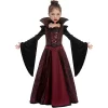 Joyfy Halloween Costume Royal Vampire Set For Girls Halloween Dress Up Party, Carnival Cosplay