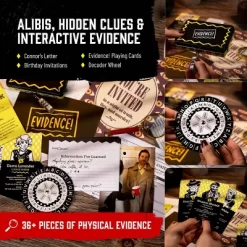 Hunt A Killer Game Night Gone Wrong Board Game -Halloween Costume Store GUEST 943d7c96 43a0 4b15 b6a5 fae00bd997cf