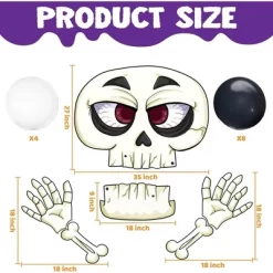 Joyfy Halloween Trunk Or Treat Car Decorations Kit With Skeleton Design, Car Archway Garage Decoration With A Set Of Skeleton Paper Board, Balloons -Halloween Costume Store GUEST 983a965f f339 454f 892f 76ad2e8ed0e3
