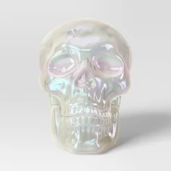 10" Large Plated Skull Halloween Decorative Prop - Hyde And EEK! Boutique™ -Halloween Costume Store GUEST 9bde57cc 7608 4c0d 9e2f 79292054493a