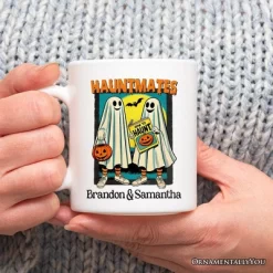 Funny Retro Ghosts Hauntmates Mug, Vintage Best Friend Halloween Gift (Non-Custom Only)| OrnamentallyYou -Halloween Costume Store GUEST 9eb1797d 71a0 415f 9897 9583a57717fd