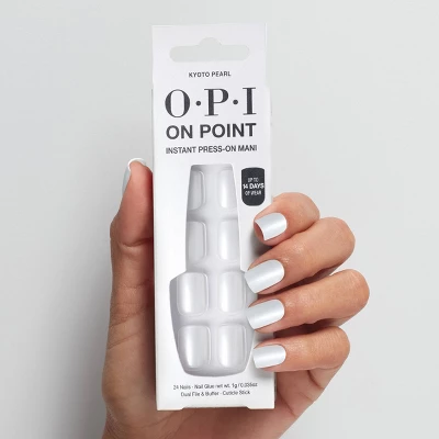 OPI Press-On Fake Nails - Kyoto Pearl - 26ct 3 OPI Press-On Fake Nails - Kyoto Pearl - 26ct - Image 3