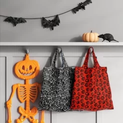 Pumpkin Toss Orange Reusable Tote - Hyde And EEK! Boutiqueâ„¢