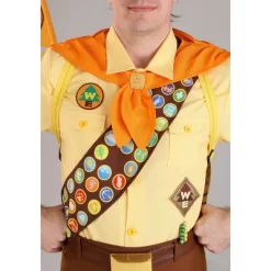 HalloweenCostumes.com Mens Deluxe Disney Russell UP Halloween Costume | Adult Disney Costumes | Wilderness Explorer Outfit