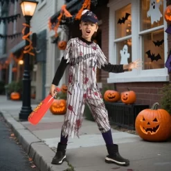 Joyfy Kids' Halloween Costume Zombie Costume For Boys Kids Halloween Dress Up Cosplay Party -Halloween Costume Store GUEST a66c59f9 b6c9 4e6f 9630 4b987b4c90cd