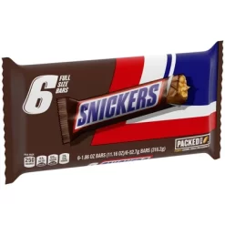 Snickers Full Size Chocolate Candy Bars - 1.86oz/6ct -Halloween Costume Store GUEST a6baae86 8689 48fb bf98 d413e52f89fb