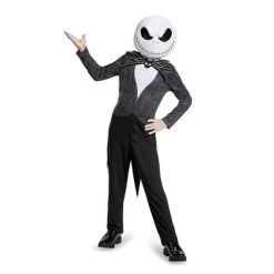 Kids' Disney The Nightmare Before Christmas Jack Skellington Classic Halloween Costume Jumpsuit -Halloween Costume Store GUEST a7c742c7 9ca9 4fb0 b8b7 7e185d054007