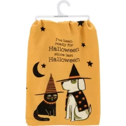 Primitives By Kathy Ready For Halloween Kitchen Towel - 28" X 28" 5 Primitives By Kathy Ready For Halloween Kitchen Towel - 28" X 28" -Halloween Costume Store GUEST aa005d79 d827 4900 a089 93bb658de308