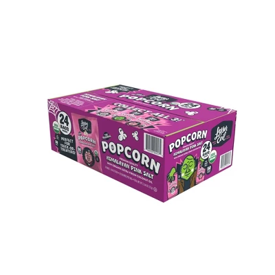 LesserEvil Halloween Himalayan Pink Salt Organic Popcorn - 11.04oz/24ct 1 LesserEvil Halloween Himalayan Pink Salt Organic Popcorn - 11.04oz/24ct