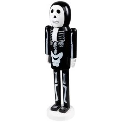 Northlight Skeleton Wooden Halloween Nutcracker - 14" - Black And White -Halloween Costume Store GUEST abdae046 effb 4acd 8e16 7be4c6ef3c40