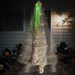 Joyfy Cocoon Corpse Halloween Decoration, 65" Hanging Skeleton Corpses With Lights And Sound, Animated Hanging Dead Body Prop For Indoor Outdoor Decor -Halloween Costume Store GUEST ac6cef13 ffd2 45cb 925e d606a36f34d3