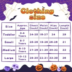 Garvee Bat Witch Dress With Hat--Witch Costume Halloween Party Fancy Dress Up Deluxe Set For Girls -Halloween Costume Store GUEST ace59aa3 4c11 4414 80c3 afe767d34609