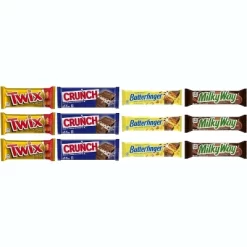 Mars 12/24 Pack Twix, Crunch, Milky Way &Butter Finger Full Size Individually Wrapped Candy Bars Bulk Assortment 6 Mars 12/24 Pack Twix, Crunch, Milky Way &Butter Finger Full Size Individually Wrapped Candy Bars Bulk Assortment -Halloween Costume Store GUEST ae6da621 ff00 4bd5 b91a 28b3d16c8a96