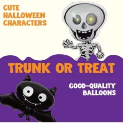 Joyfy 81 Pcs Halloween Trunk Or Treat Decorations Kit, Car Archway Garage Door Halloween Balloon Decoration With Stripe And Glue Points -Halloween Costume Store GUEST afd6c4b4 d73e 49b0 a8c5 59aceb1542cb