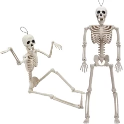 Joyfy 1/2 PCS 24" Posable Skeleton Halloween Decorative Props For Indoor/Outdoor Halloween Decorations, Graveyard Haunted House Spooky Scene Party 15 Joyfy 1/2 PCS 24" Posable Skeleton Halloween Decorative Props For Indoor/Outdoor Halloween Decorations, Graveyard Haunted House Spooky Scene Party -Halloween Costume Store GUEST afe66370 c889 47db 8e1e 4483e995229c