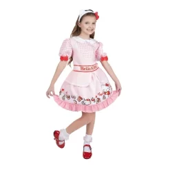 JAZWARES Hello Kitty Girl's Hello Kitty Classic Dress Halloween Classic Costume Dress -Halloween Costume Store GUEST b0d32775 a0c0 489d b25f 8a7dcc063aeb