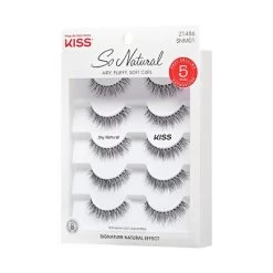 KISS Products False Eyelashes 01 - So Natural - 10ct -Halloween Costume Store GUEST b147427a 66d4 412d ac8a ae20d3b5004b