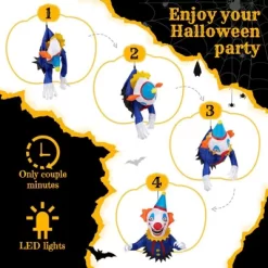 Karl Home 3.3 FT Halloween Inflatable Clown Broke Out From Window Outdoor Decorations -Halloween Costume Store GUEST b388ce53 5325 4397 b7a7 25d123f07af1