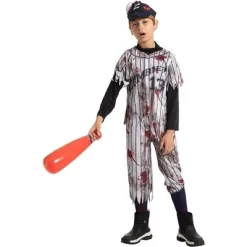 Joyfy Kids' Halloween Costume Zombie Costume For Boys Kids Halloween Dress Up Cosplay Party -Halloween Costume Store GUEST b3911654 2771 45e8 bbe6 d4e95b640aa9