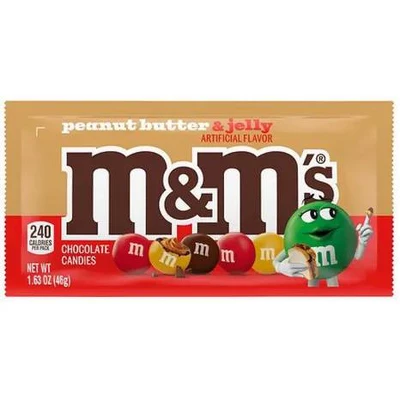 M&M's 10/15/20/25 Variety Pack Milk Chocolate, Peanut, Caramel Cold Brew, Peanut Butter & Jelly And Caramel Full Size Individually Wrapped Candy Pack 3 M&M's 10/15/20/25 Variety Pack Milk Chocolate, Peanut, Caramel Cold Brew, Peanut Butter & Jelly And Caramel Full Size Individually Wrapped Candy Pack - Image 3