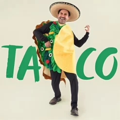 Joyfy Adult Halloween Costume Taco Costume For Adults Halloween Dress Up Party -Halloween Costume Store GUEST b80c19ed 0a50 4317 a37c 04cc2d14e6f4