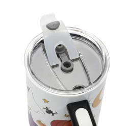 Bioworld Halloween Scary Icons 40 Oz White Stainless Steel Tumbler With Handle -Halloween Costume Store GUEST b87eb2c3 8bde 4a0b 89b3 889a3d8964b3