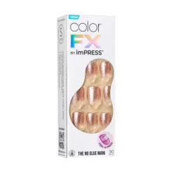 KISS Products ColorFX By ImPRESS Press-On Fake Nails - Short Squoval - Dimension - 30ct -Halloween Costume Store GUEST b8fb217e d106 47a1 8bed acfb3e5be254