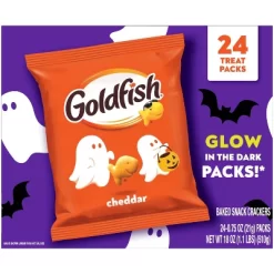 Pepperidge Farm Goldfish Halloween Edition Cheddar Crackers Snack Packs Multipack Box - 18oz/24ct -Halloween Costume Store GUEST b9a70d38 a7f4 46bc aaa3 c754bfa8e687