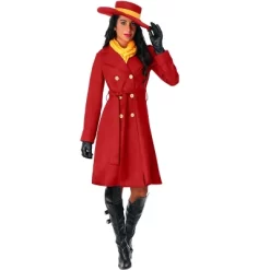 HalloweenCostumes.com Adult Carmen Sandiego Outfit Womens, Iconic Red Trench Coat Halloween Costume 15 HalloweenCostumes.com Adult Carmen Sandiego Outfit Womens, Iconic Red Trench Coat Halloween Costume -Halloween Costume Store GUEST ba035e2d 9d45 4ef5 a31c 6264cf5dd307
