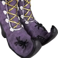 Northlight Ceramic Witch's Boots Halloween Decoration - 15" - Purple -Halloween Costume Store GUEST ba9452ec cf2f 445d bae0 06f2b333d7f1