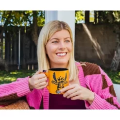 Silver Buffalo Disney Lilo & Stitch Skeleton Wax-Resist Ceramic Pottery Mug | 14 Ounces 13 Silver Buffalo Disney Lilo & Stitch Skeleton Wax-Resist Ceramic Pottery Mug | 14 Ounces -Halloween Costume Store GUEST bb36625e 9339 4057 b671 5e06e93f4123