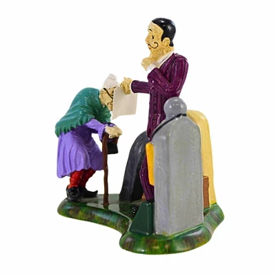 Department 56 Villages 3.25 In How About Our Lay-Away Plan? Halloween Figurine , Halloween Decor Halloween Snow Village (1PC) 3 Department 56 Villages 3.25 In How About Our Lay-Away Plan? Halloween Figurine , Halloween Decor Halloween Snow Village (1PC) - Image 3