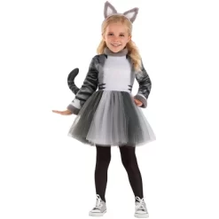 HalloweenCostumes.com Toddler Girl's Tabby Cat Halloween Costume Dress | Kid's Cat Outfit -Halloween Costume Store GUEST be01e470 0cdf 4232 99b9 7e668914bc6b