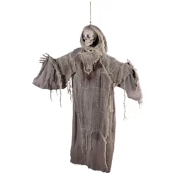Northlight 36" Prelit Touch Activated Death Reaper Hanging Halloween Decoration - White/Gray 9 Northlight 36" Prelit Touch Activated Death Reaper Hanging Halloween Decoration - White/Gray -Halloween Costume Store GUEST c017a560 726c 4c8a 93ed 73ac1ae78bc7