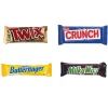 Mars 12/24 Pack Twix, Crunch, Milky Way &Butter Finger Full Size Individually Wrapped Candy Bars Bulk Assortment