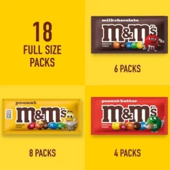 Mars - M&M's Halloween Full Size Milk Chocolate Candy Variety Pack - 30.58oz/18ct -Halloween Costume Store GUEST c5b8aef7 163c 4e55 9889 f1de50ed83e2